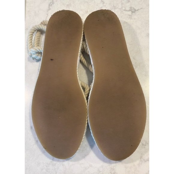 H and M Twisted Rope Sandals Size 8.5 - Picture 5 of 5